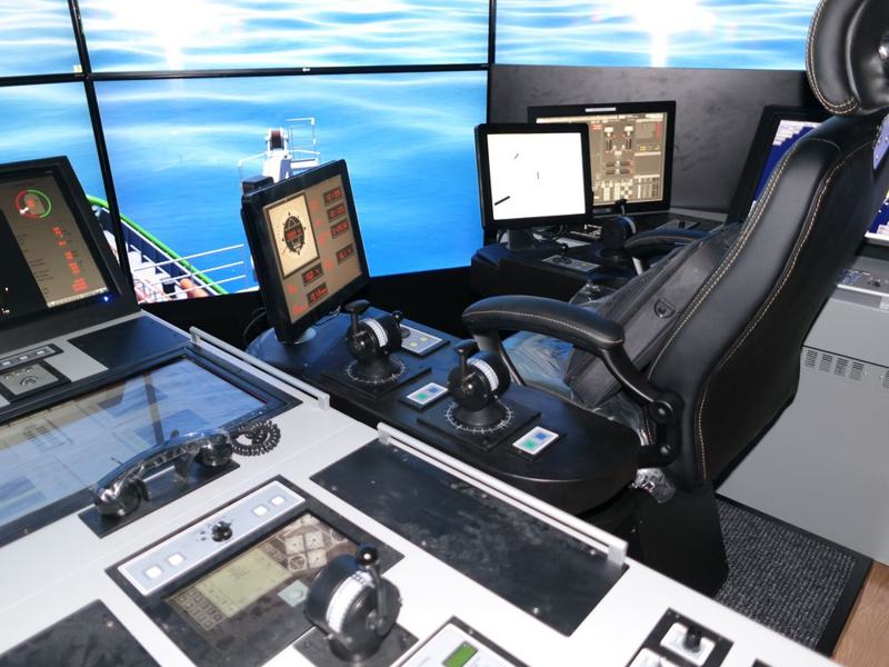 Ship-handling console